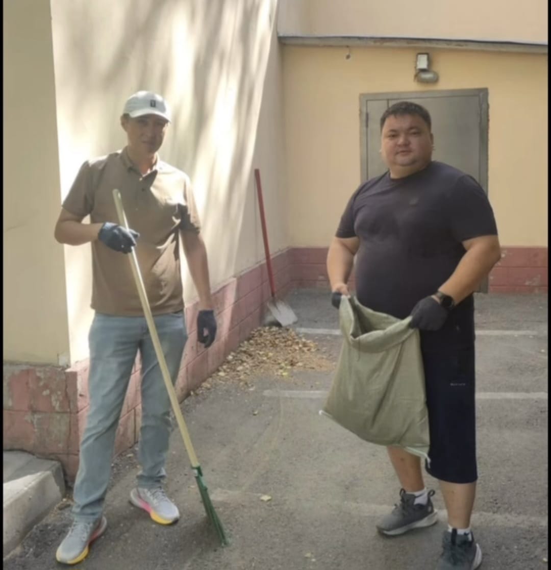 Отбасы күніне арналған «Отбасылық сенбілік» өтті \ В честь Дня семьи прошёл «Семейный субботник»