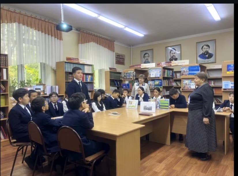 «Асыл сөзді іздесең – Абайды оқы, ерінбе» атты мектепішілік іс-шара өтті \ прошёл школьный мероприятие «Если ищешь мудрые слова – читай Абая, не ленись»