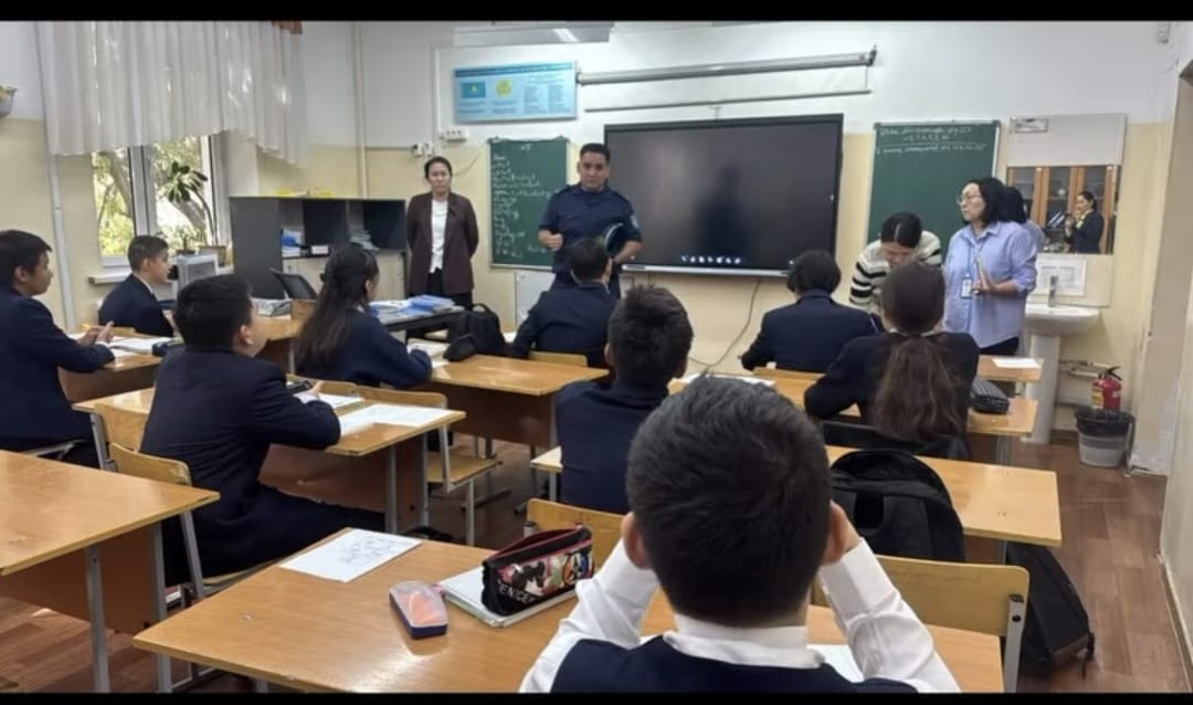 «Мейірім мен құрмет – буллингке қарсы басты қару» атты акция өткізілді. \ прошла акция «Доброта и уважение – главное оружие против буллинга».