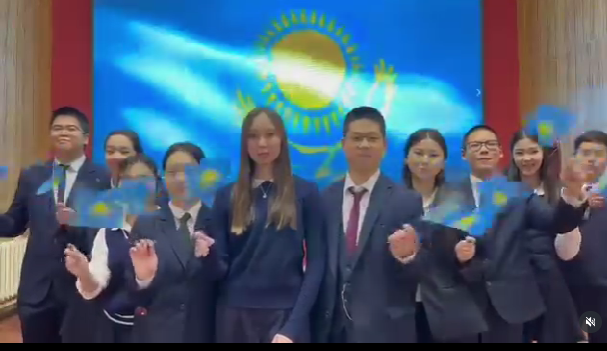 «Мектеп сайлауы эстафетасы» атты орта білім беру ұйымдары арасындағы қалалық онлайн-челленджге қатысып, өздерінің эстафетасын табысты түрде өткізді.